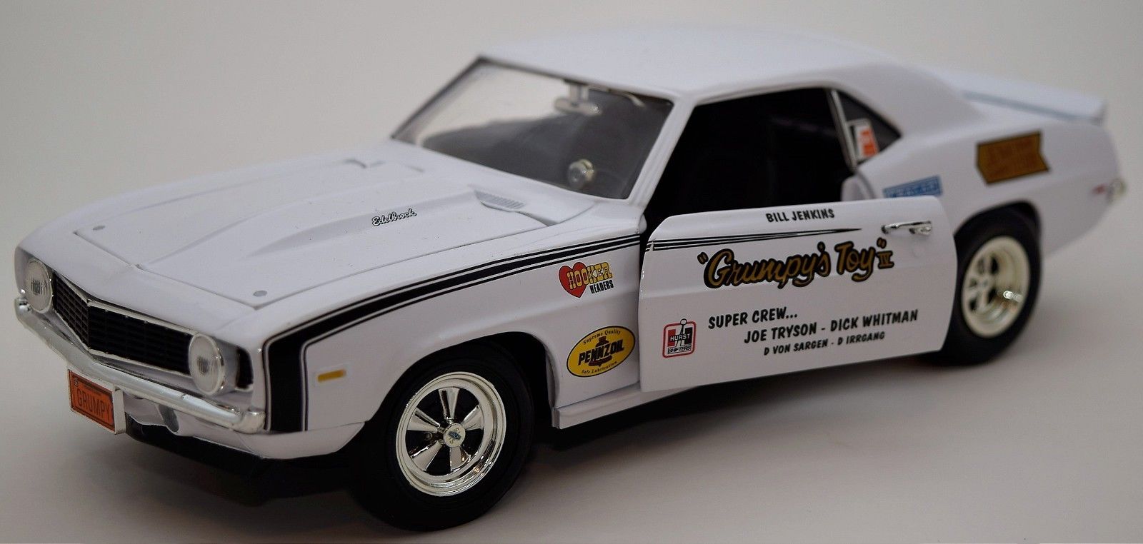 ERTL 1/18 1969 Camaro Grumpy's Toy VI 6 IV Car American Muscle Heritage ...