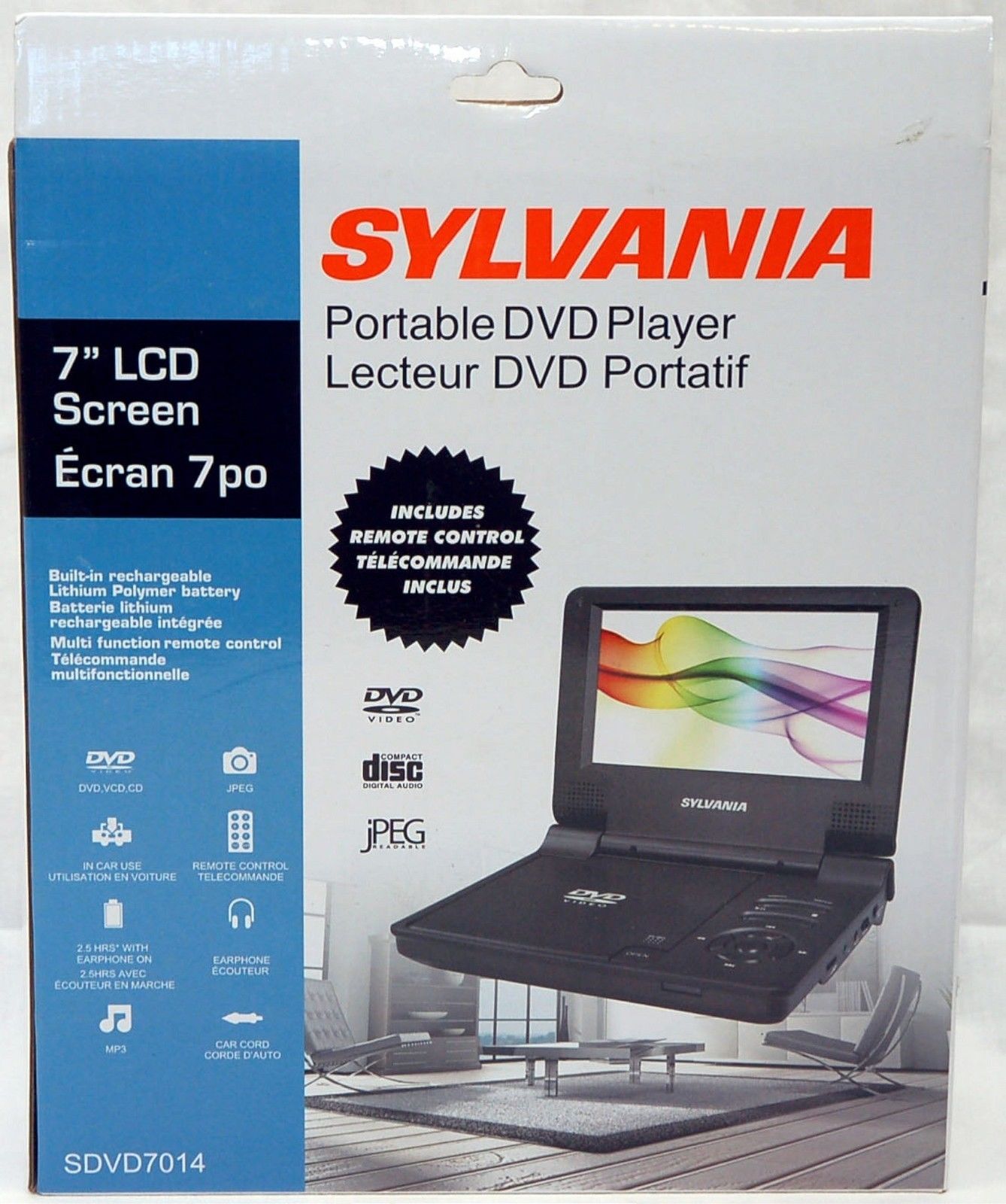 Sylvania SDVD7014 7